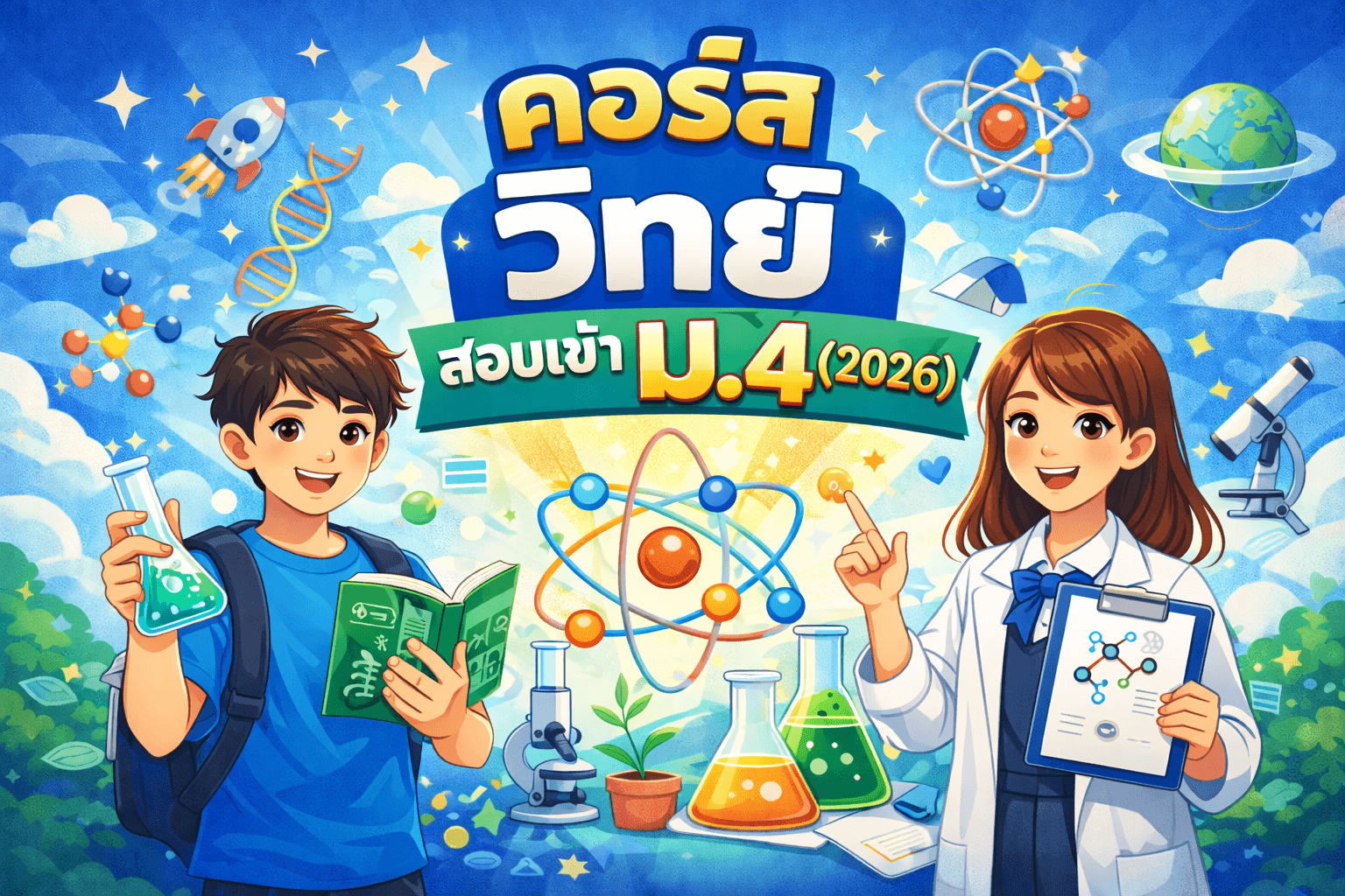 วิทย์ สอบเข้า ม.4